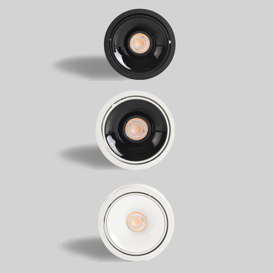 Adjustable Aluminum Round LED Spotlight Flush Mount Ceiling Light 11
