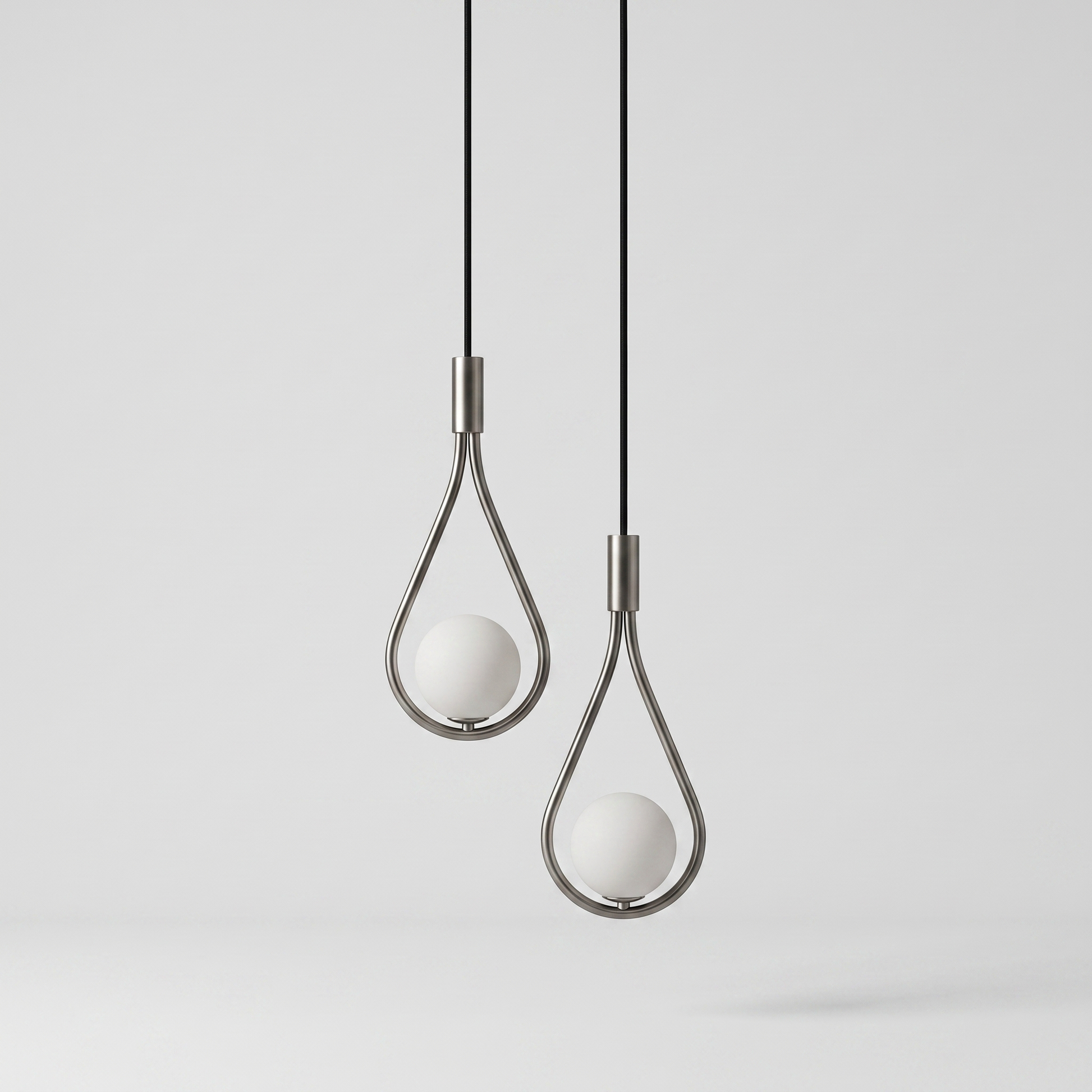 Adjustable Nordic Pendant Light in Black or Gold Finishes 0