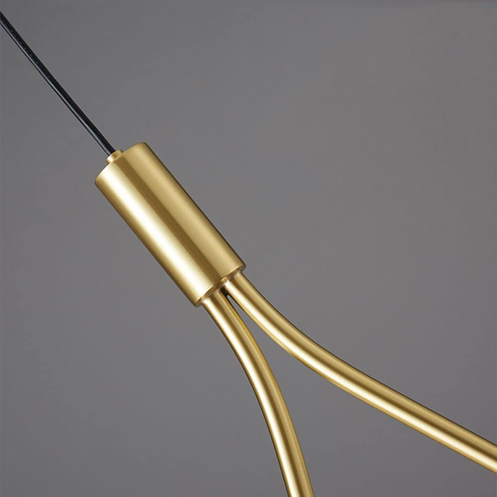 Adjustable Nordic Pendant Light in Black or Gold Finishes 5