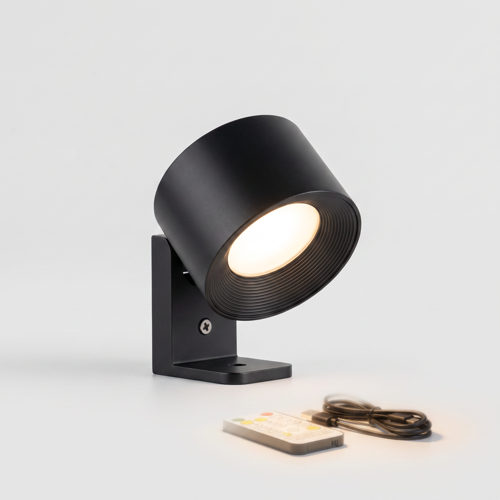 Battery Operated Wall Sconces with Remote and Magnetic Swivel Head 0