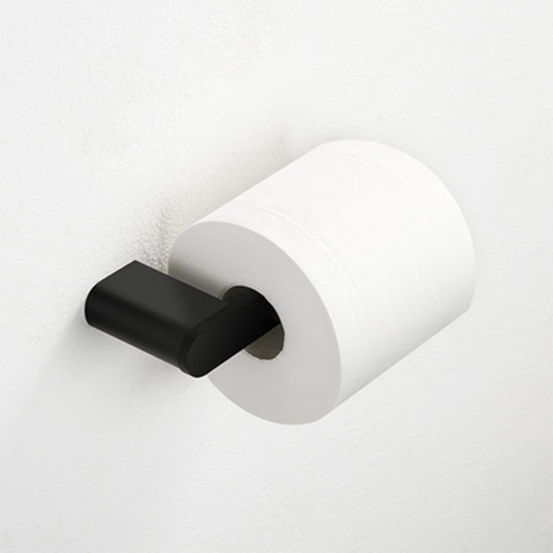 Black Metal Bathroom Accessory Set, Contemporary Design 10