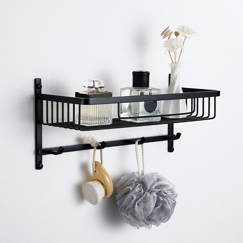 Black Metal Bathroom Accessory Set, Contemporary Design 14