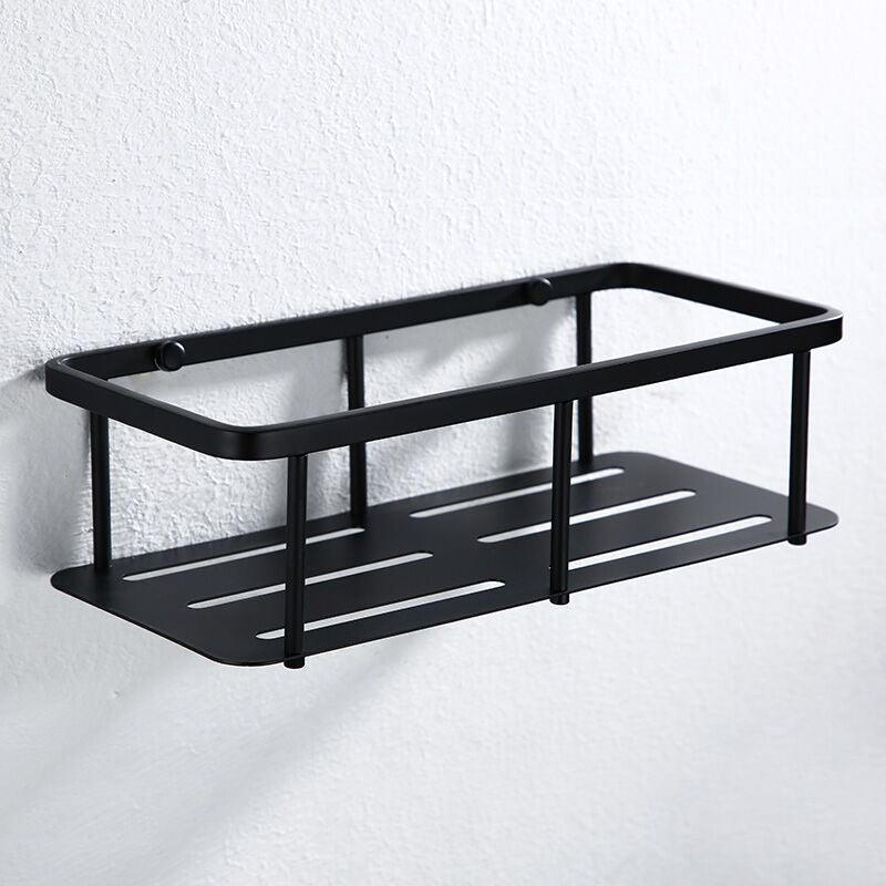 Black Metal Bathroom Accessory Set, Contemporary Design 16