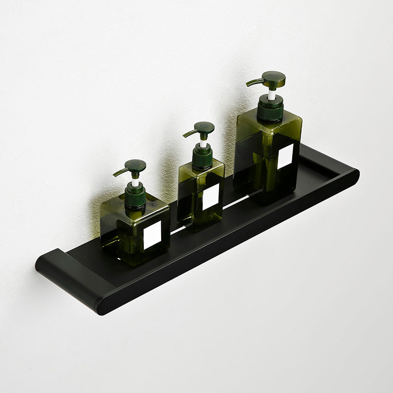 Black Metal Bathroom Accessory Set, Contemporary Design 19