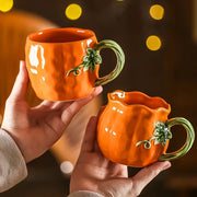 Ceramic Coffee Mug, Pumpkin Fall-Themed Design 0