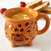Ceramic Mug, Heat Resistant with Pumpkin Design 0