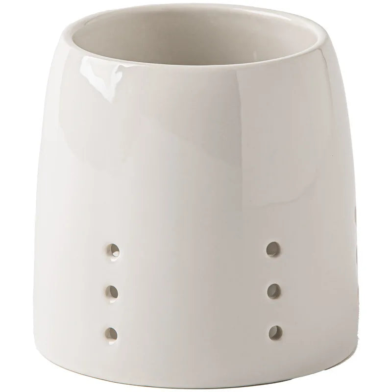 Ceramic Utensil Holder with Cross-Shaped Compartments and Drainage Function 4
