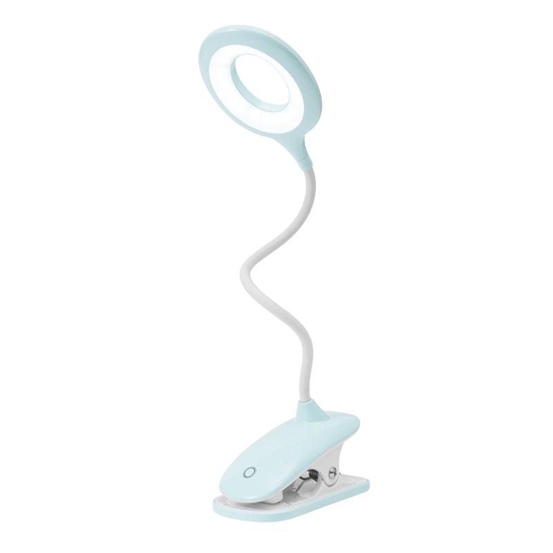 Clip-On Reading Light, Flexible Gooseneck with USB Rechargeable Battery 4