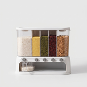 Dispensa Food Storage Container Clear Flip-Top Bins