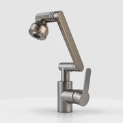 Flexible Arm Kitchen Faucet with 360 Swivel and Dual Spray Modes 0