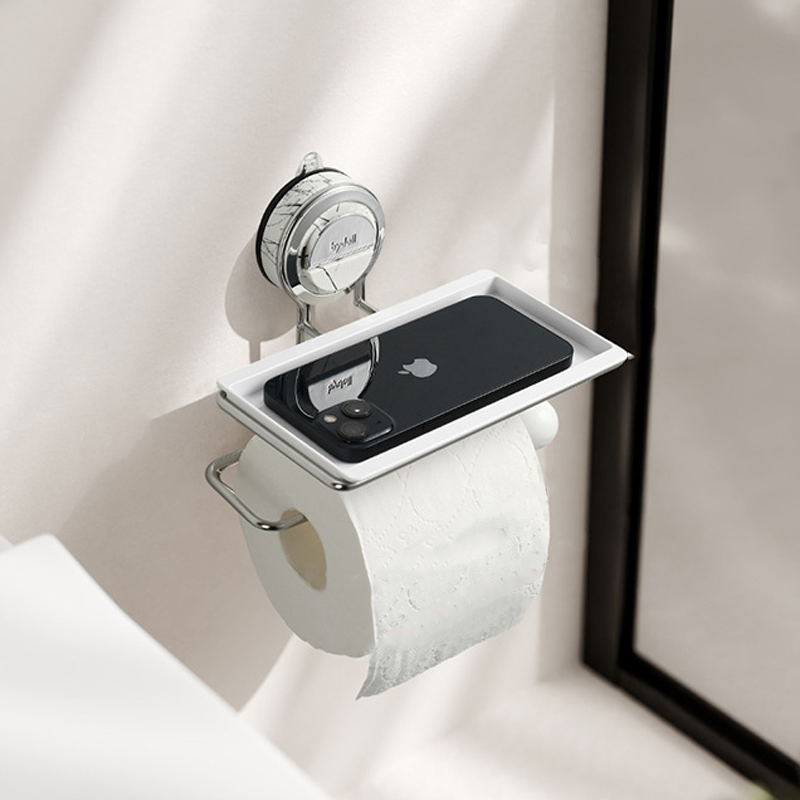 Free Standing Toilet Paper Holder, Stainless Steel with Wood-Grain Design 10