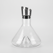 Hand Blown Crystal Wine Decanter with 12 Channel Aerator and Filter 5