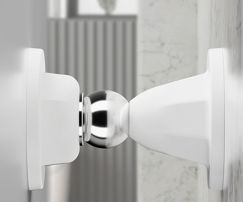 Heavy-Duty Magnetic Door Stop, Durable Metal Design 8