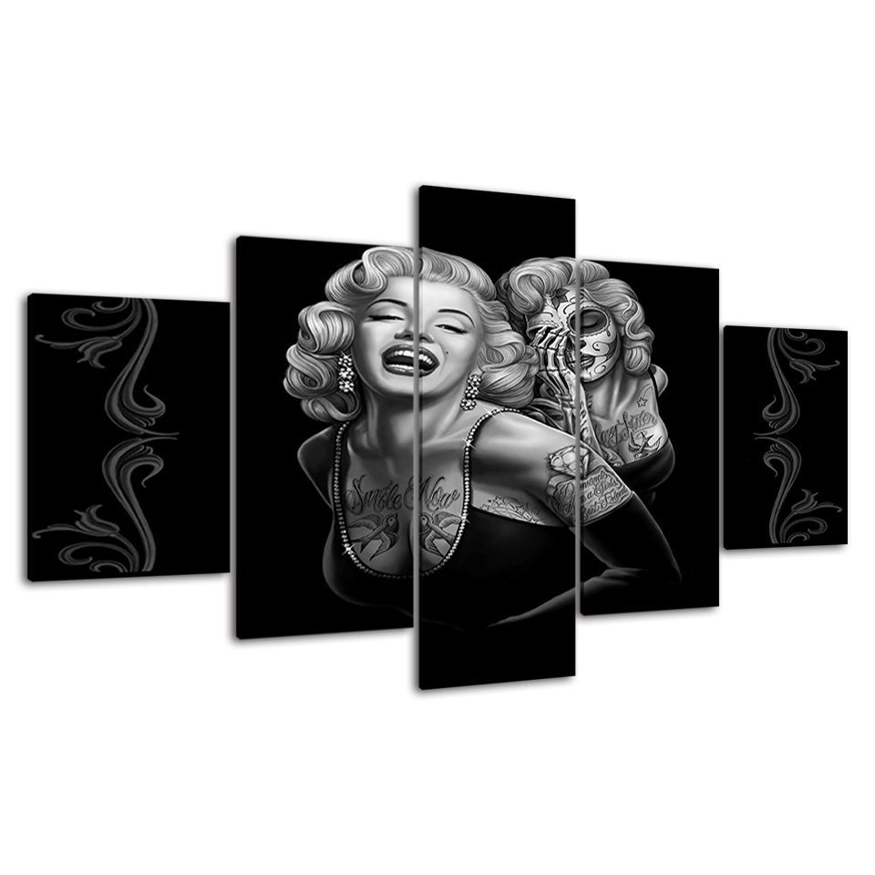 Marilyn Monroe Canvas Wall Art, Modern Printed Oil Painting 3