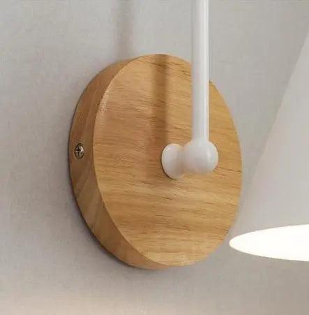 Minimalist Nordic Wall Sconce in Black, White or Gray 3