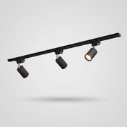 Modern Tubular LED Track Lighting Set with 3 to 5 Spotlights 0