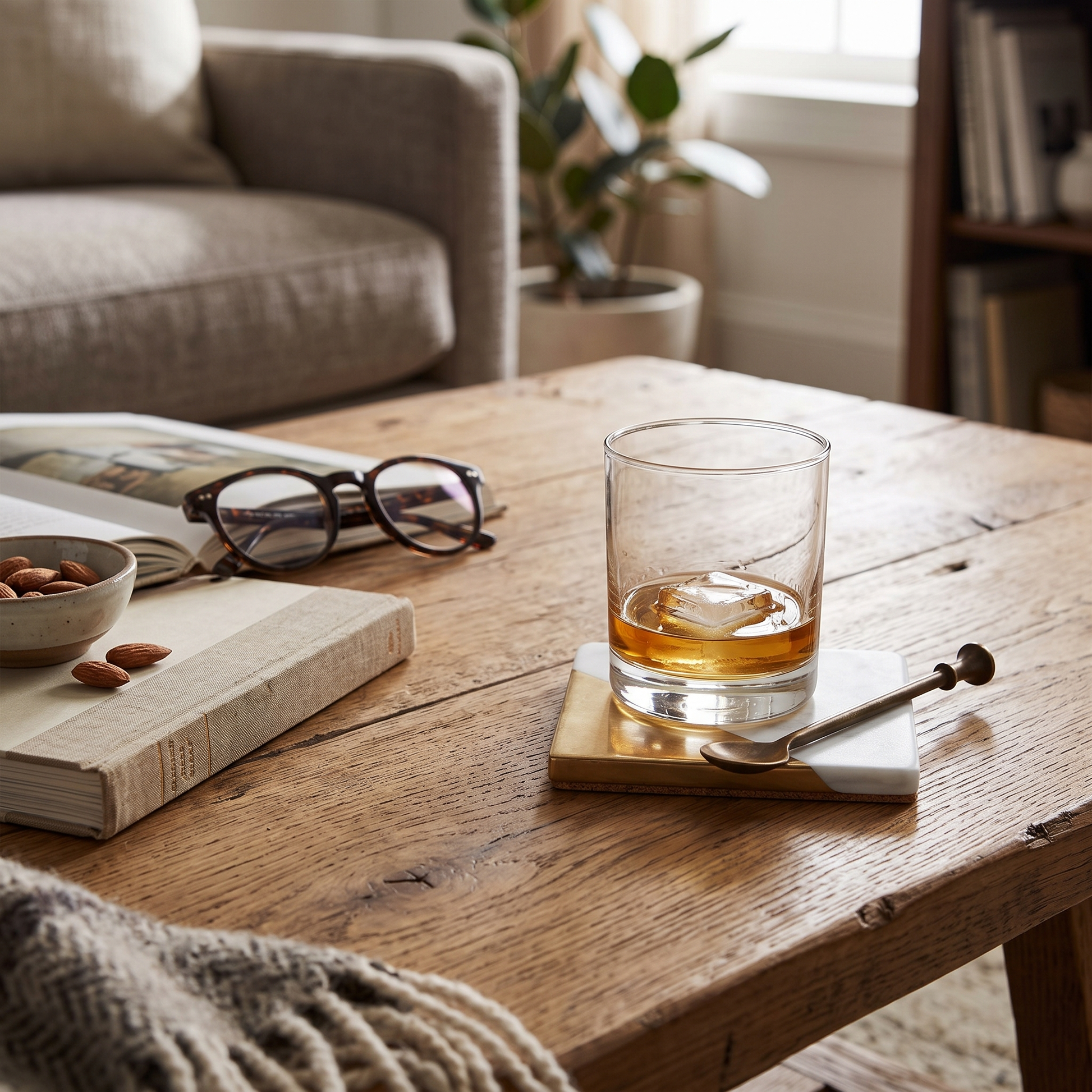 Natural Marble Drink Coasters in Circle, Ring, Square or Octagon 11