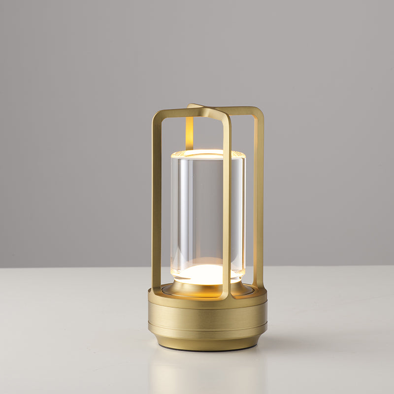 Rechargeable Nordic Table Lamp, Touch Control with USB Port 2