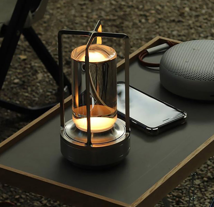 Rechargeable Nordic Table Lamp, Touch Control with USB Port 5