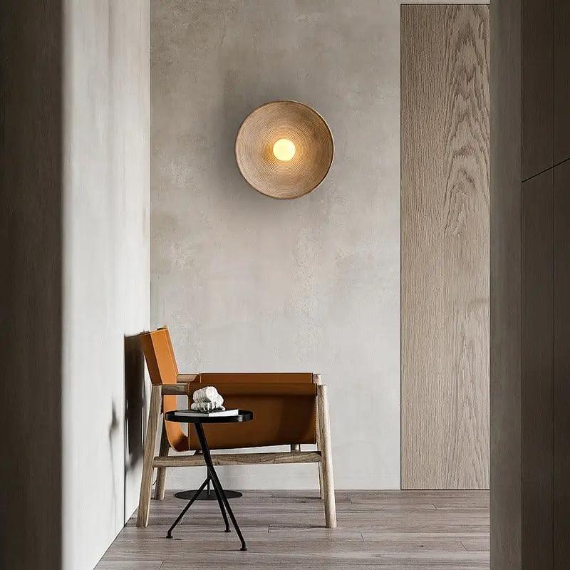 Retro Wall Lamp, Durable Resin Construction 2