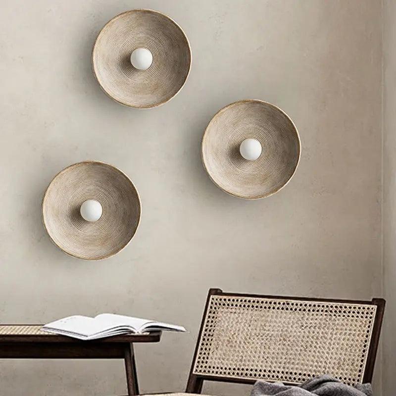 Retro Wall Lamp, Durable Resin Construction 5