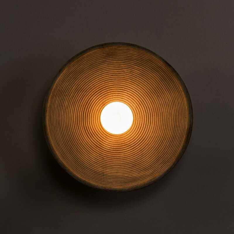 Retro Wall Lamp, Durable Resin Construction 7