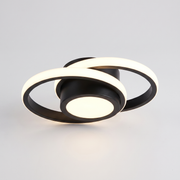 Ring Design LED Flush Mount Ceiling Light with Tri-Color Setting 0