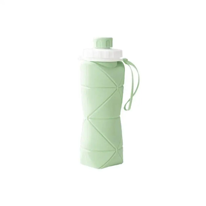 600ML Silicone Sports Tumbler Leak Proof Reusable Collapsible Foldable Water Bottles