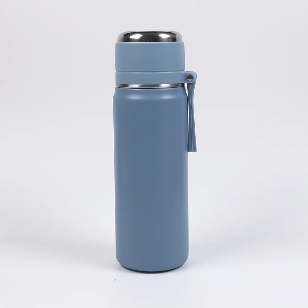 SUS316 Stainless Steel Thermos Water Bottle 500ml/600ml Insulated Bottle With Handle Thermo for Hot Cold Drinks for Outdoor