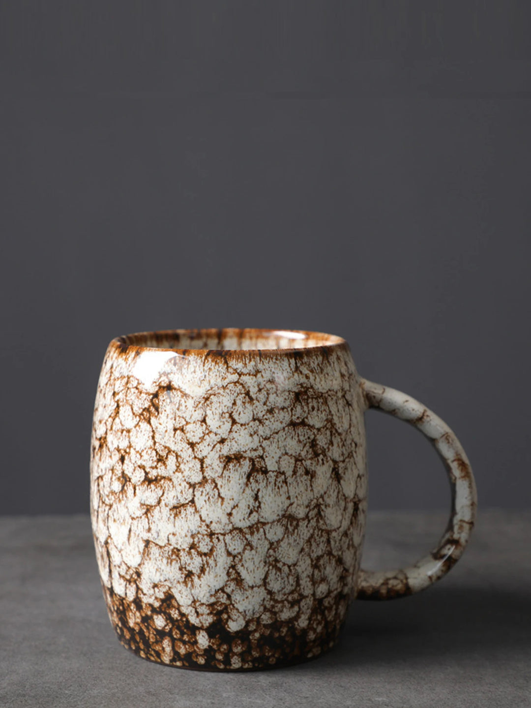 1 X 400ml European Vintage Mug Personal Office Mug Milk Mug Kiln-Changing Glaze Coffee Mug Gift Water Mug