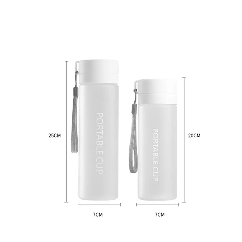 600ml/800ml High Quality Water Bottle Beverage Bottle Tour Outdoor Sports Leak-proof Sealed School Water Bottle BPA Free