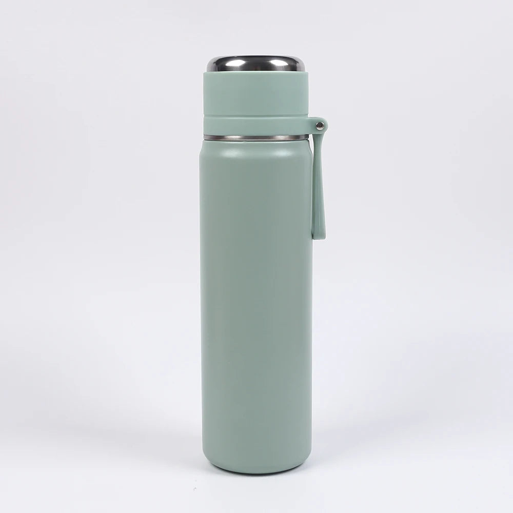 SUS316 Stainless Steel Thermos Water Bottle 500ml/600ml Insulated Bottle With Handle Thermo for Hot Cold Drinks for Outdoor