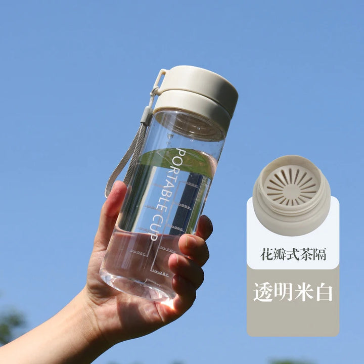 600ml/800ml High Quality Water Bottle Beverage Bottle Tour Outdoor Sports Leak-proof Sealed School Water Bottle BPA Free