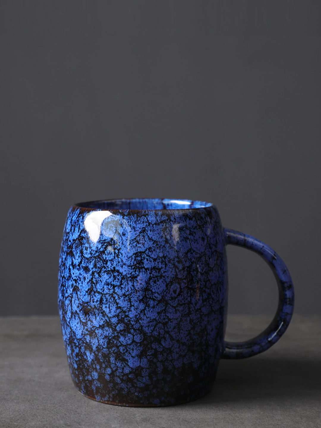1 X 400ml European Vintage Mug Personal Office Mug Milk Mug Kiln-Changing Glaze Coffee Mug Gift Water Mug