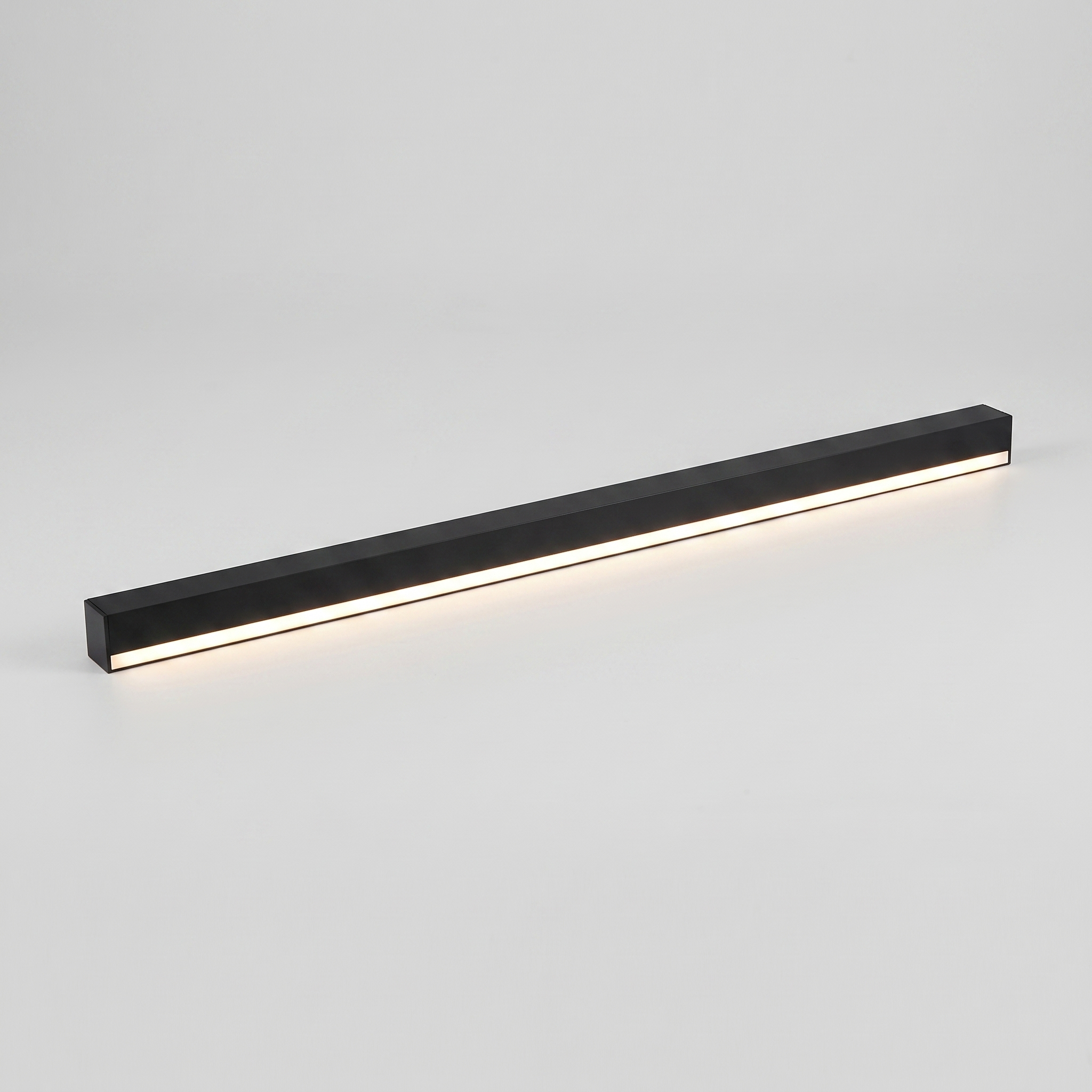 Slim Linear LED Flush Mount Ceiling Light with Dimmable Settings 0