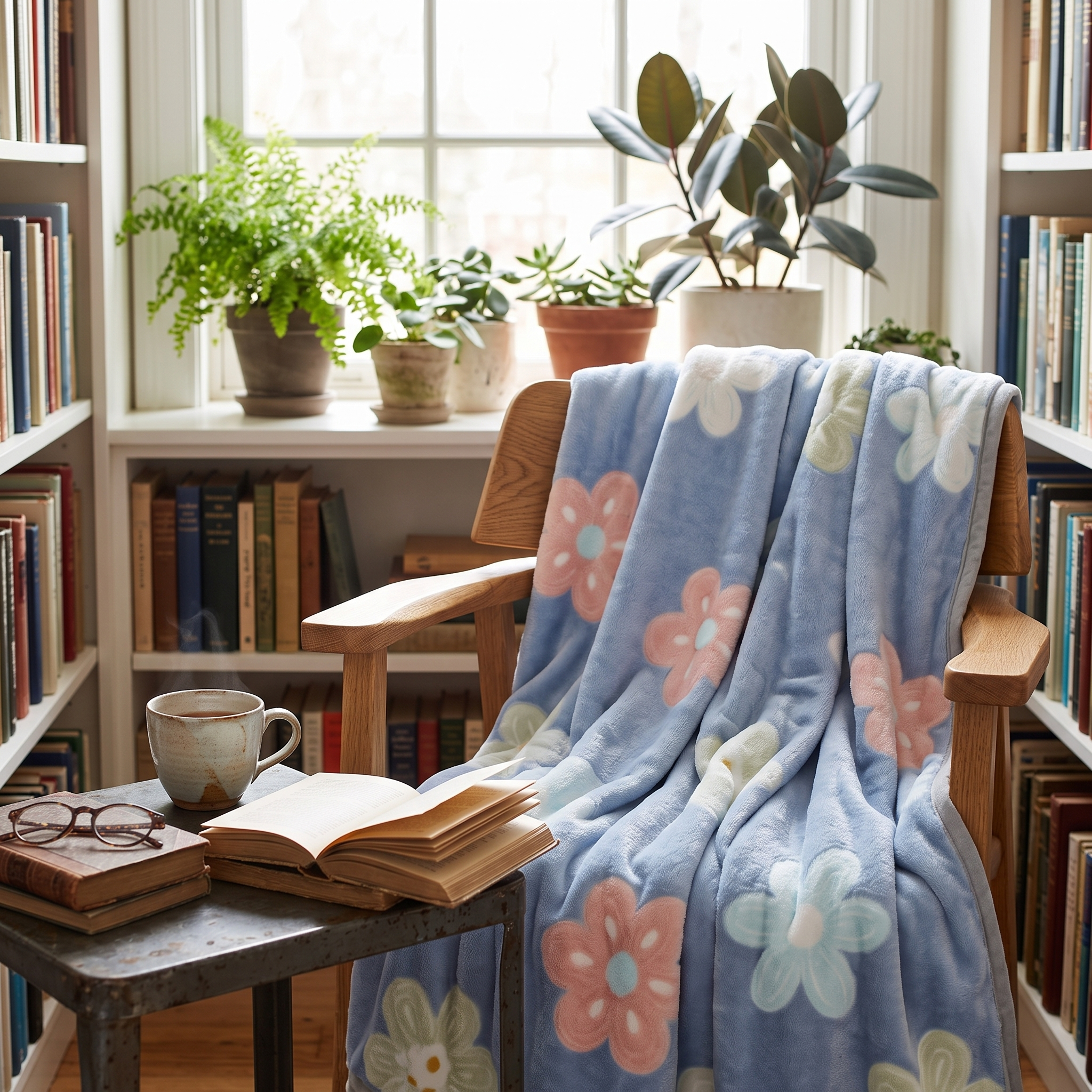 Soft Cloud Print Throw Blanket for Sofa and Bed in Six Sizes 13