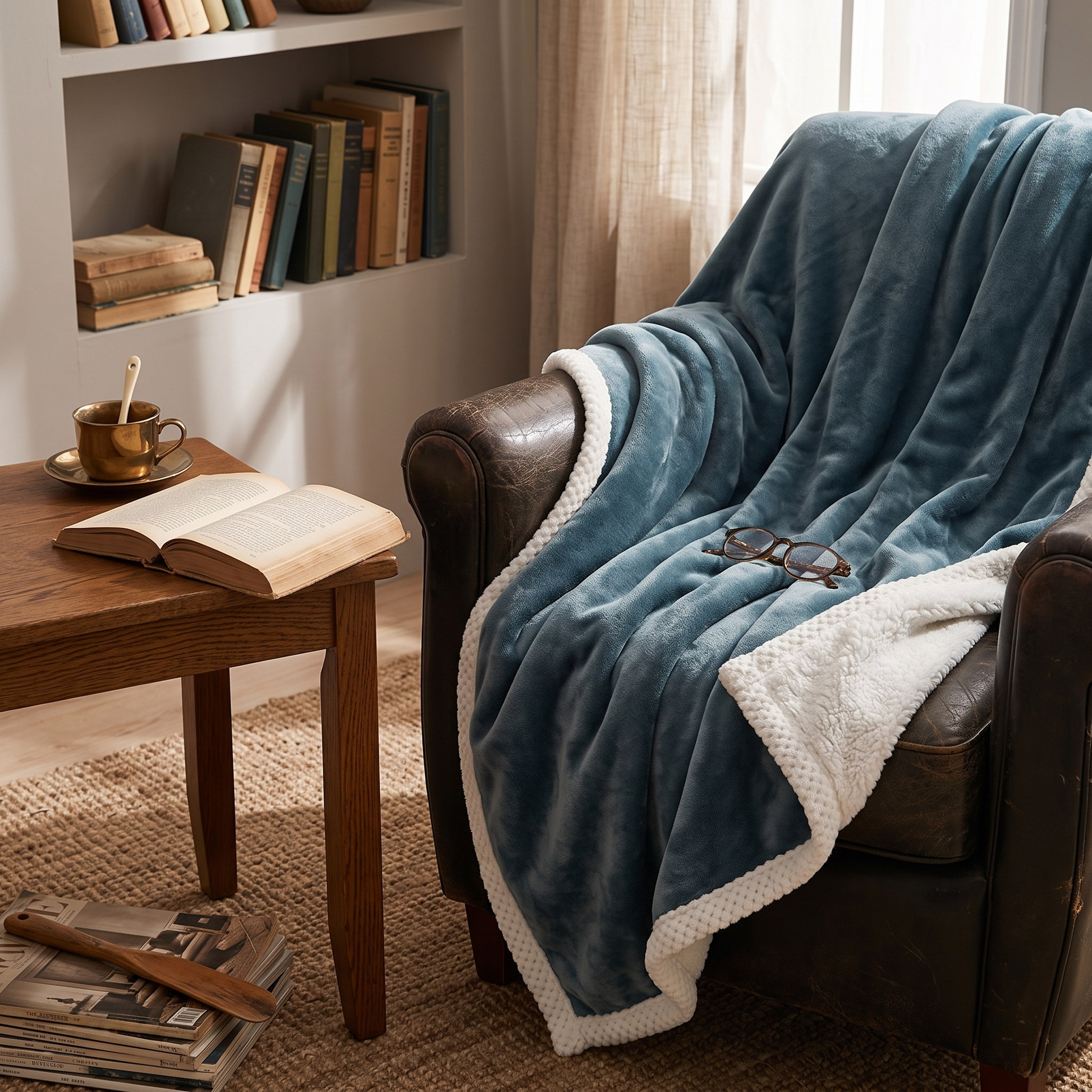 Soft Cloud Print Throw Blanket for Sofa and Bed in Six Sizes 17