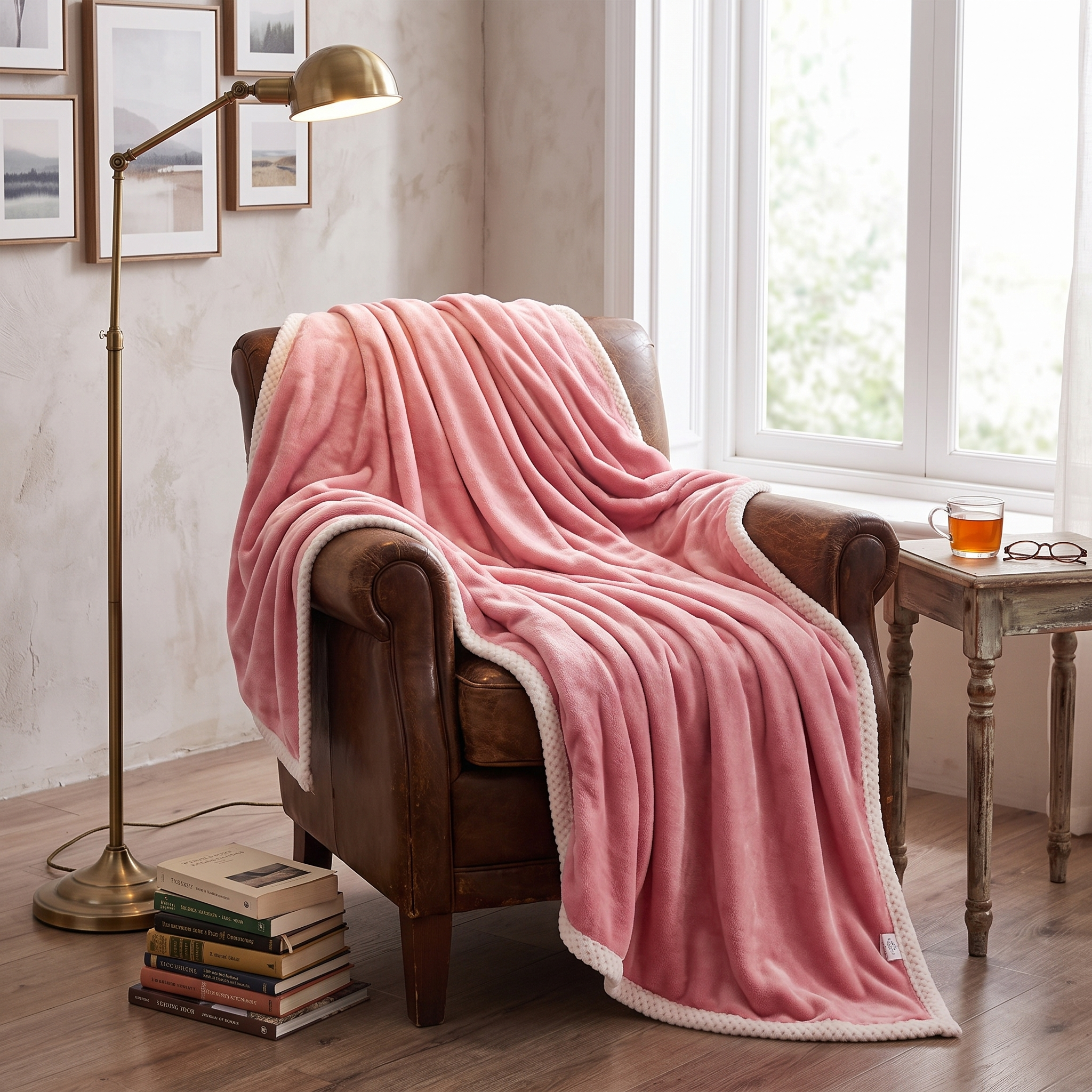 Soft Cloud Print Throw Blanket for Sofa and Bed in Six Sizes 18