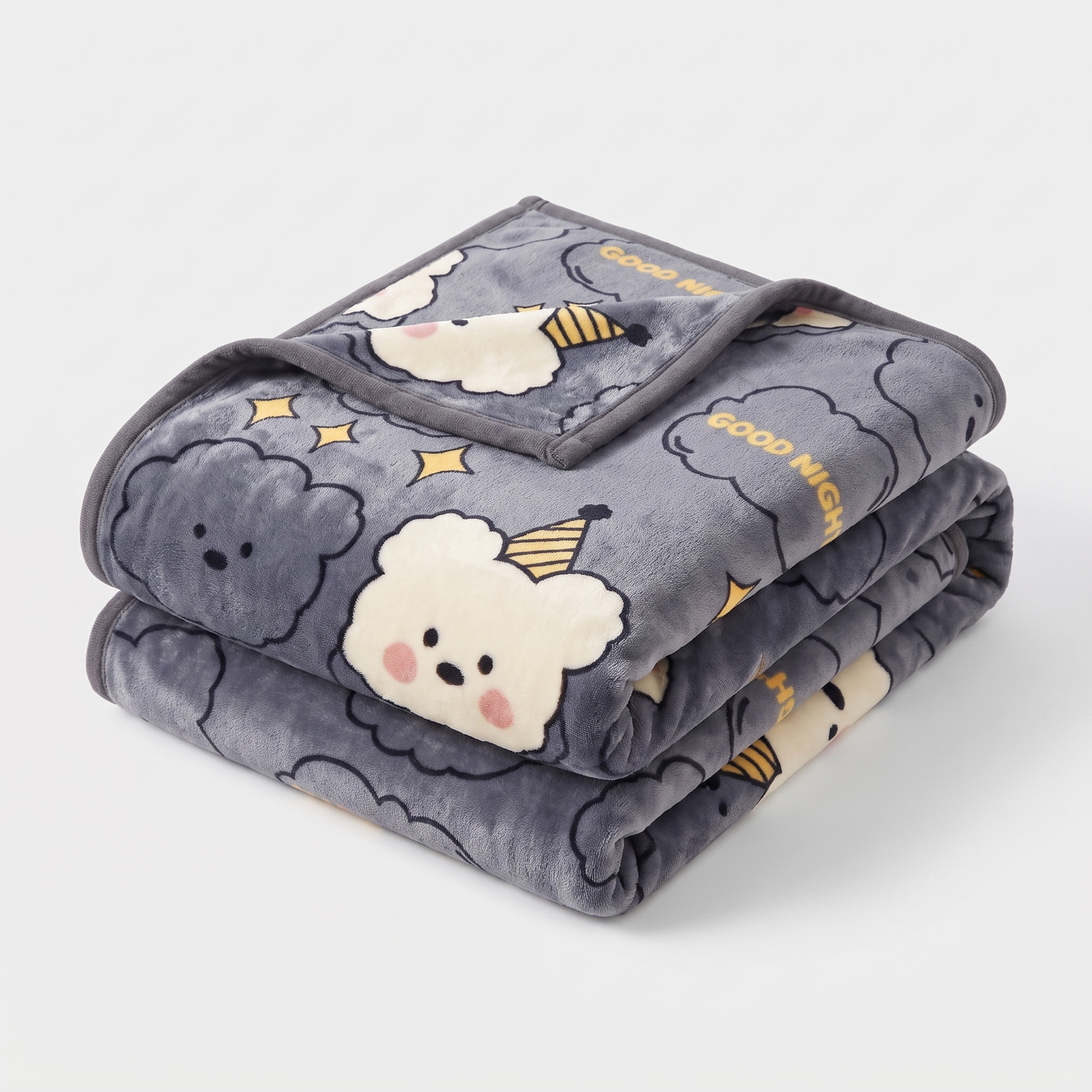 Soft Cloud Print Throw Blanket for Sofa and Bed in Six Sizes 50