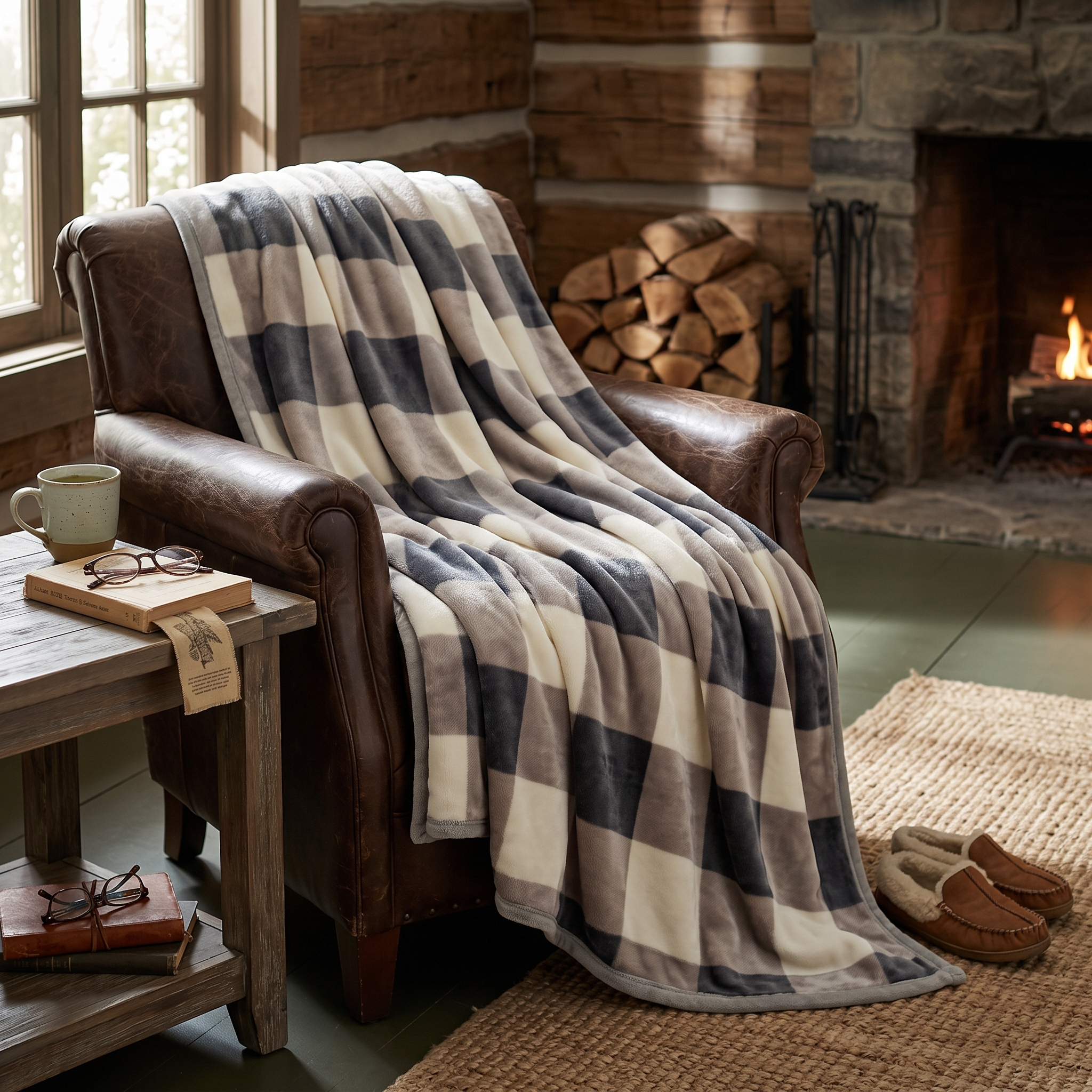 Soft Cloud Print Throw Blanket for Sofa and Bed in Six Sizes 7