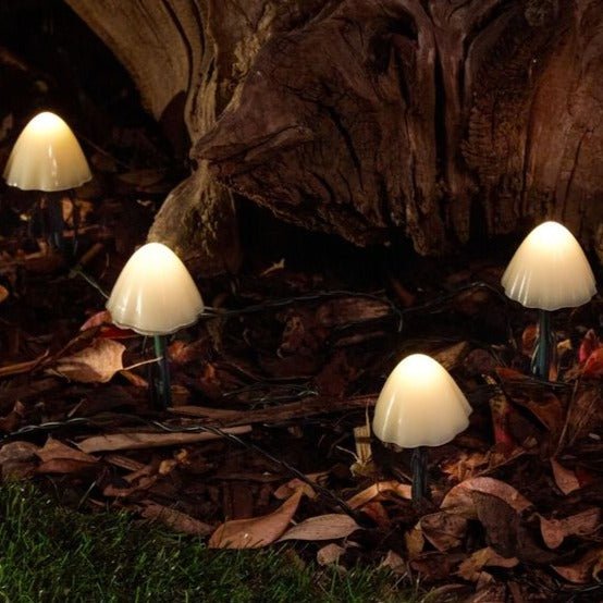Solar Mushroom Garden Lights, Weatherproof with Automatic Dusk-to-Dawn Sensor 4