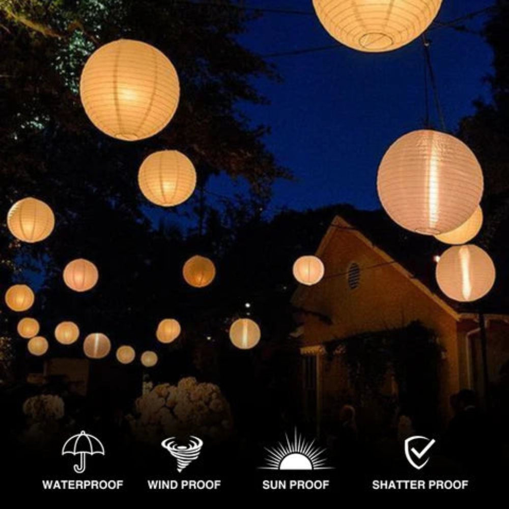 Solar Outdoor Lantern with Automatic Dusk-to-Dawn Sensor 4