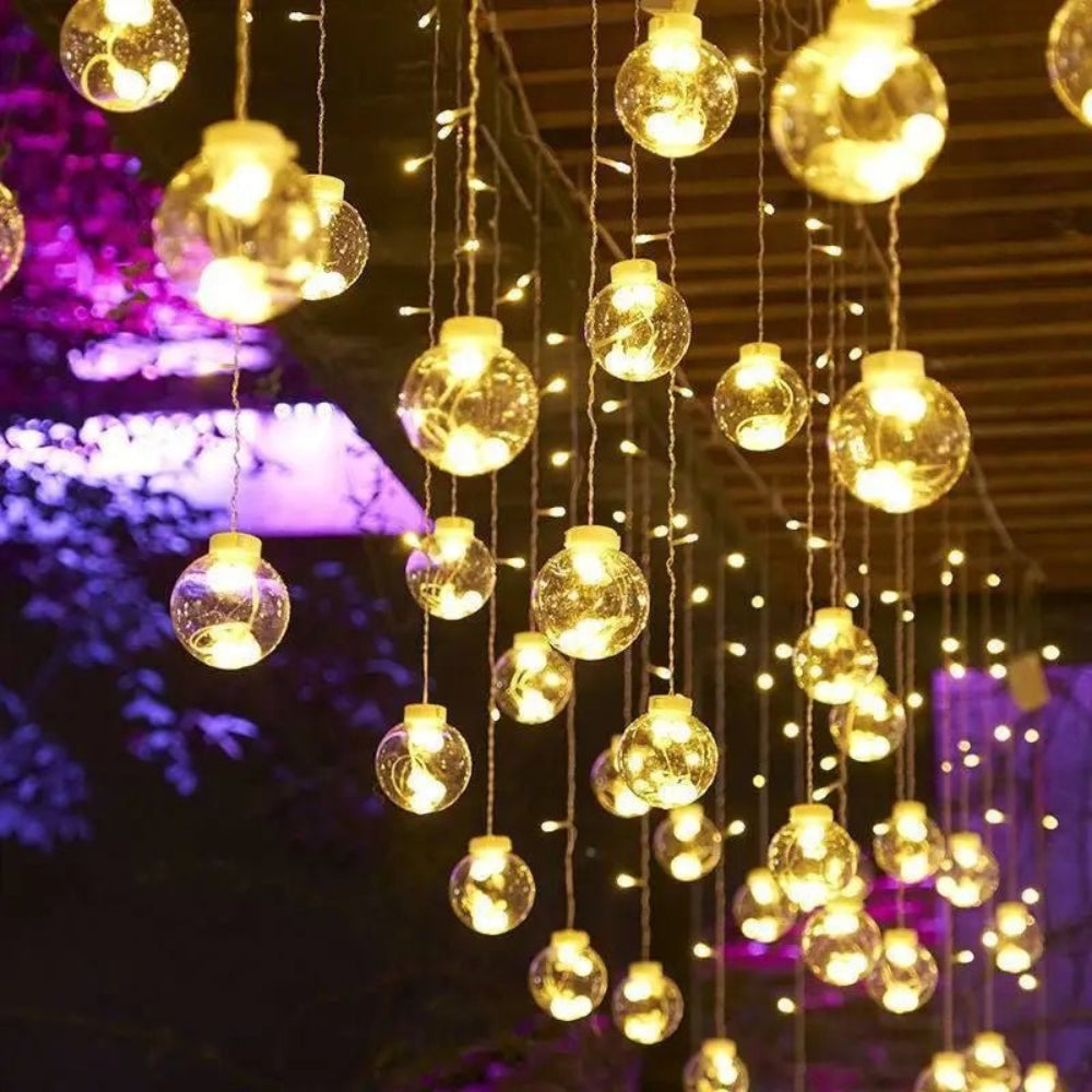 Solar Pendant String Lights, Weather-Resistant Outdoor Decor 6