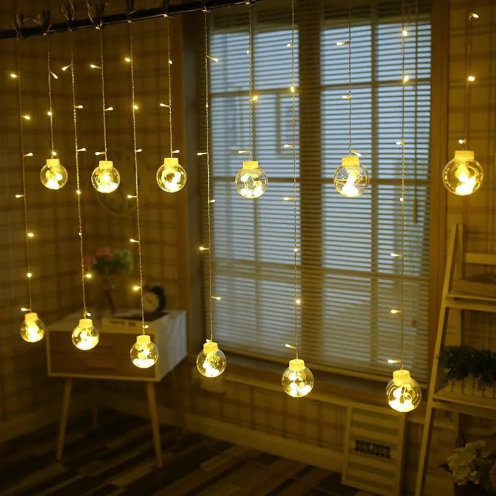 Solar Pendant String Lights, Weather-Resistant Outdoor Decor 7