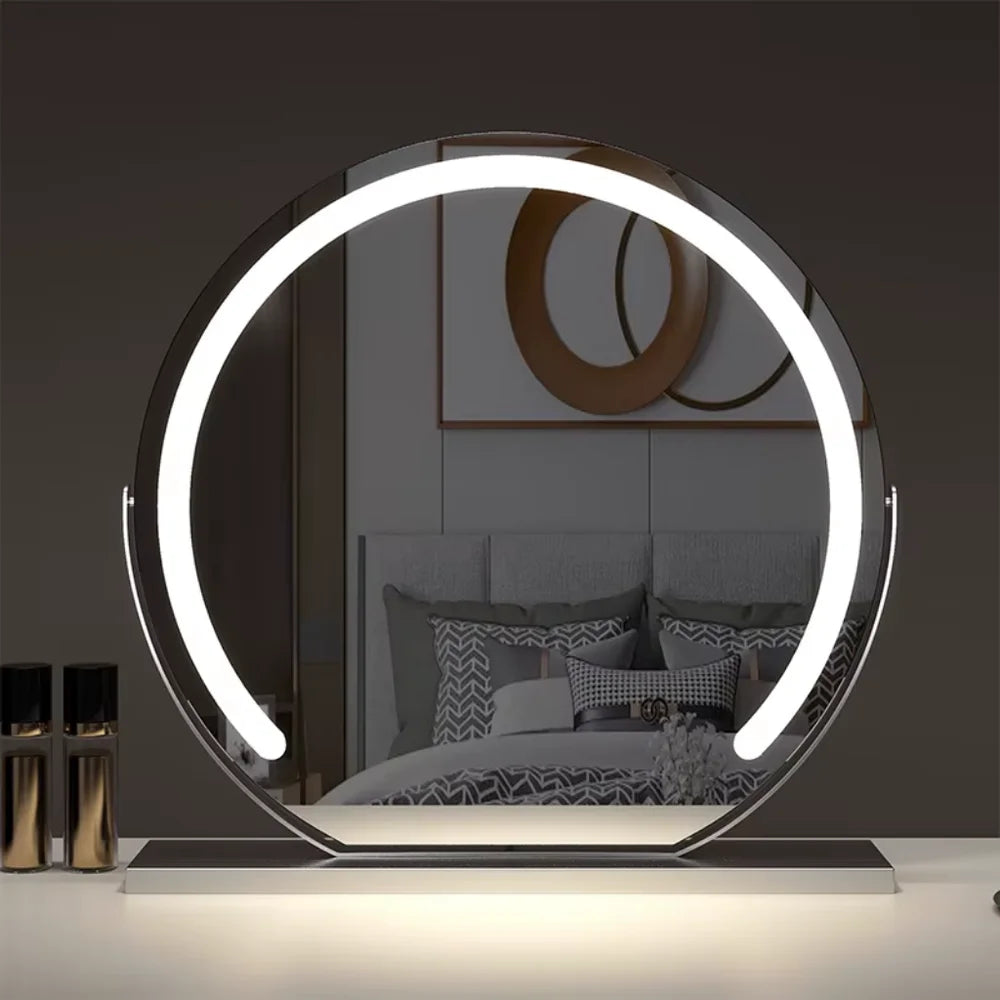 Vanity Makeup Mirror with LED Touch Lighting and 15x Magnifying Mirror 2