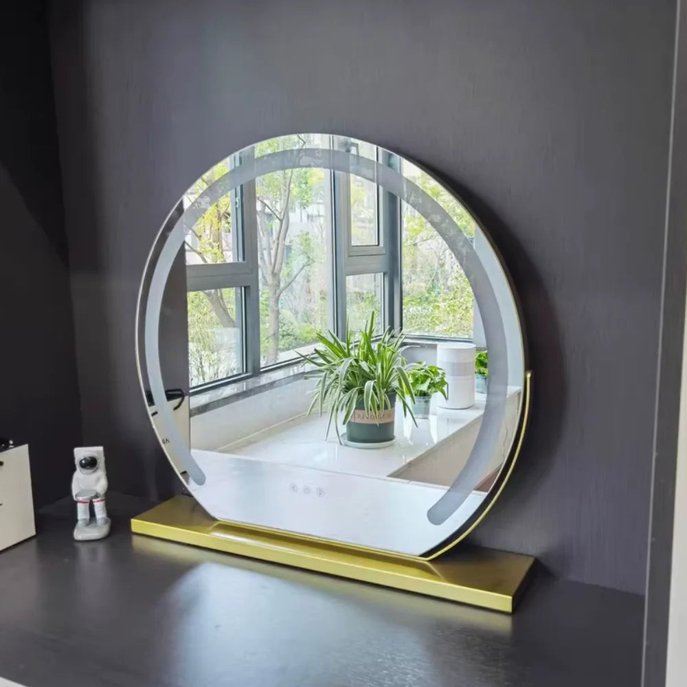 Vanity Makeup Mirror with LED Touch Lighting and 15x Magnifying Mirror 3