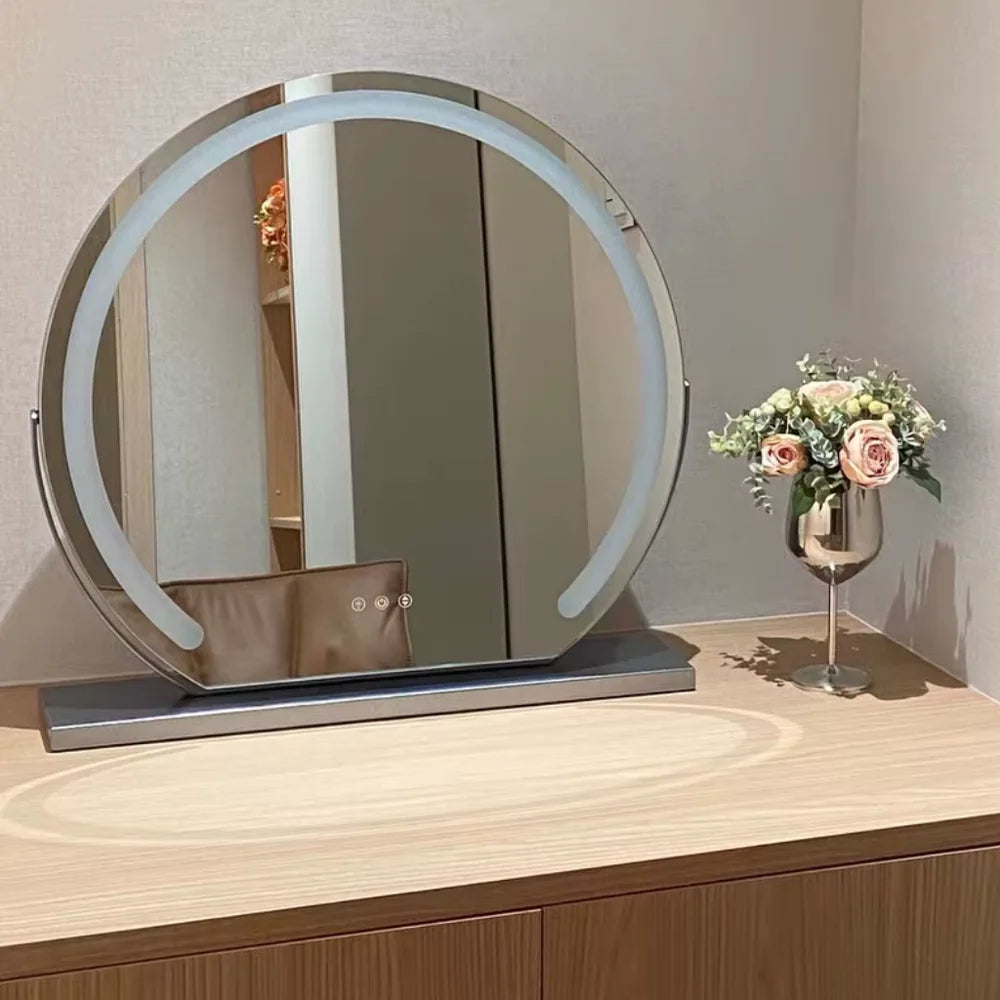 Vanity Makeup Mirror with LED Touch Lighting and 15x Magnifying Mirror 8