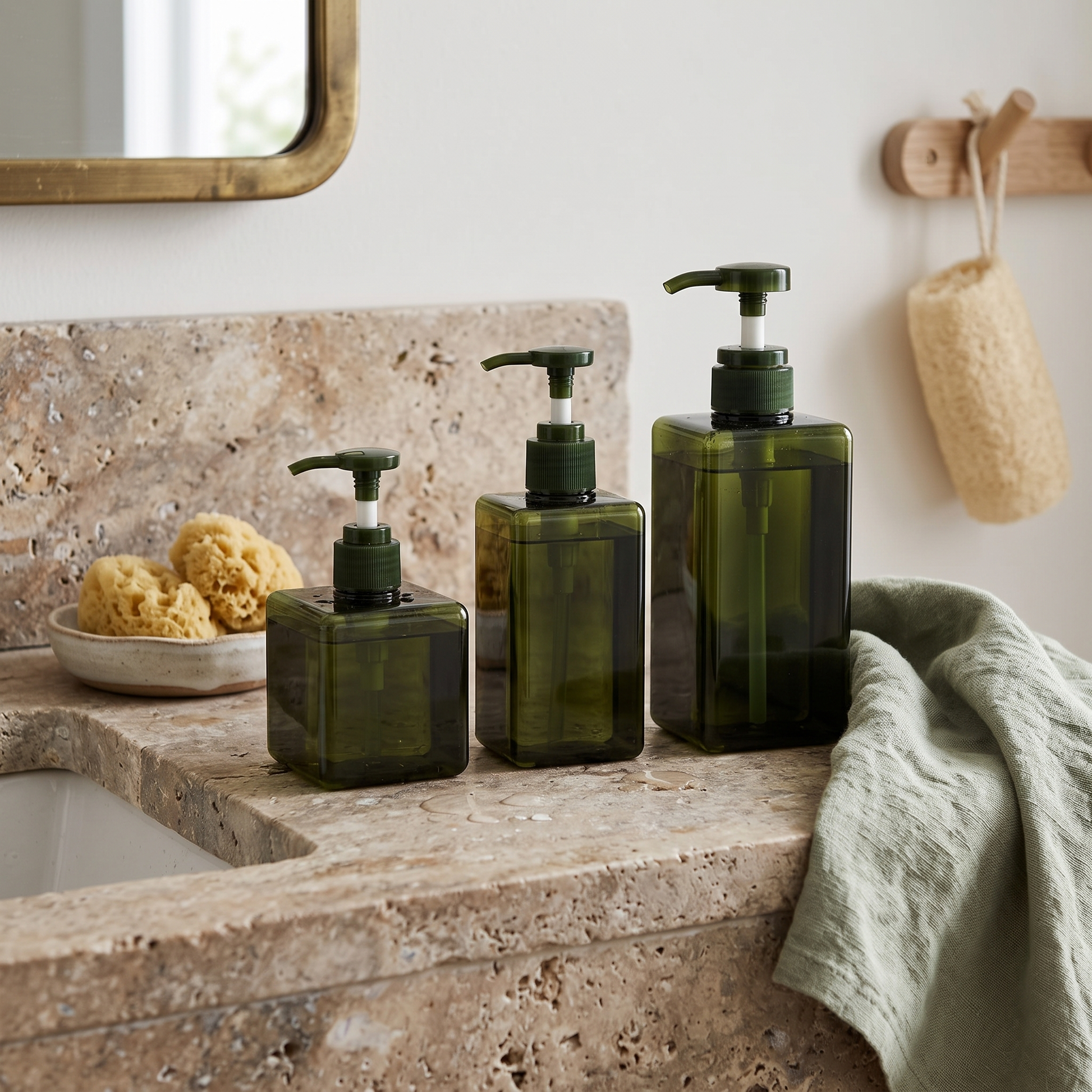 Nero Black Metal Bathroom Accessory Set Rust-Resistant lifestyle 13