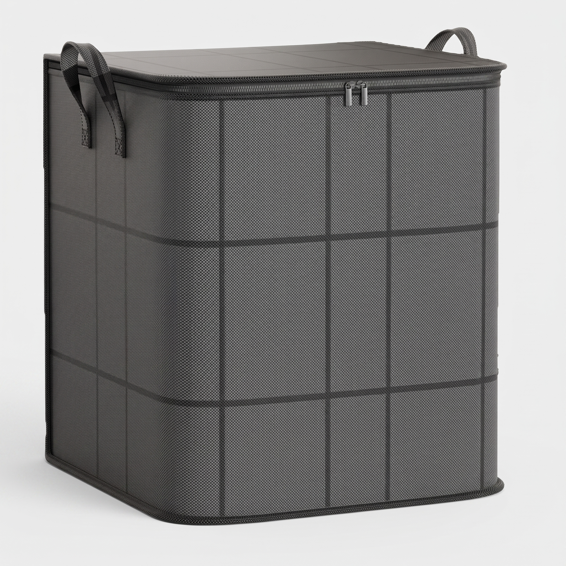 Grida Grid-Patterned Storage Basket Reinforced Handles studio