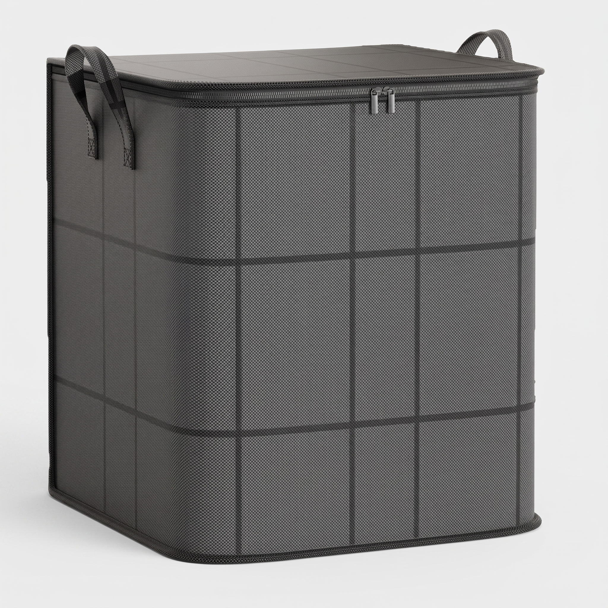 Grida Grid-Patterned Storage Basket Reinforced Handles studio